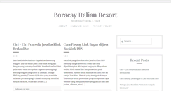 Desktop Screenshot of boracayitalianresort.com